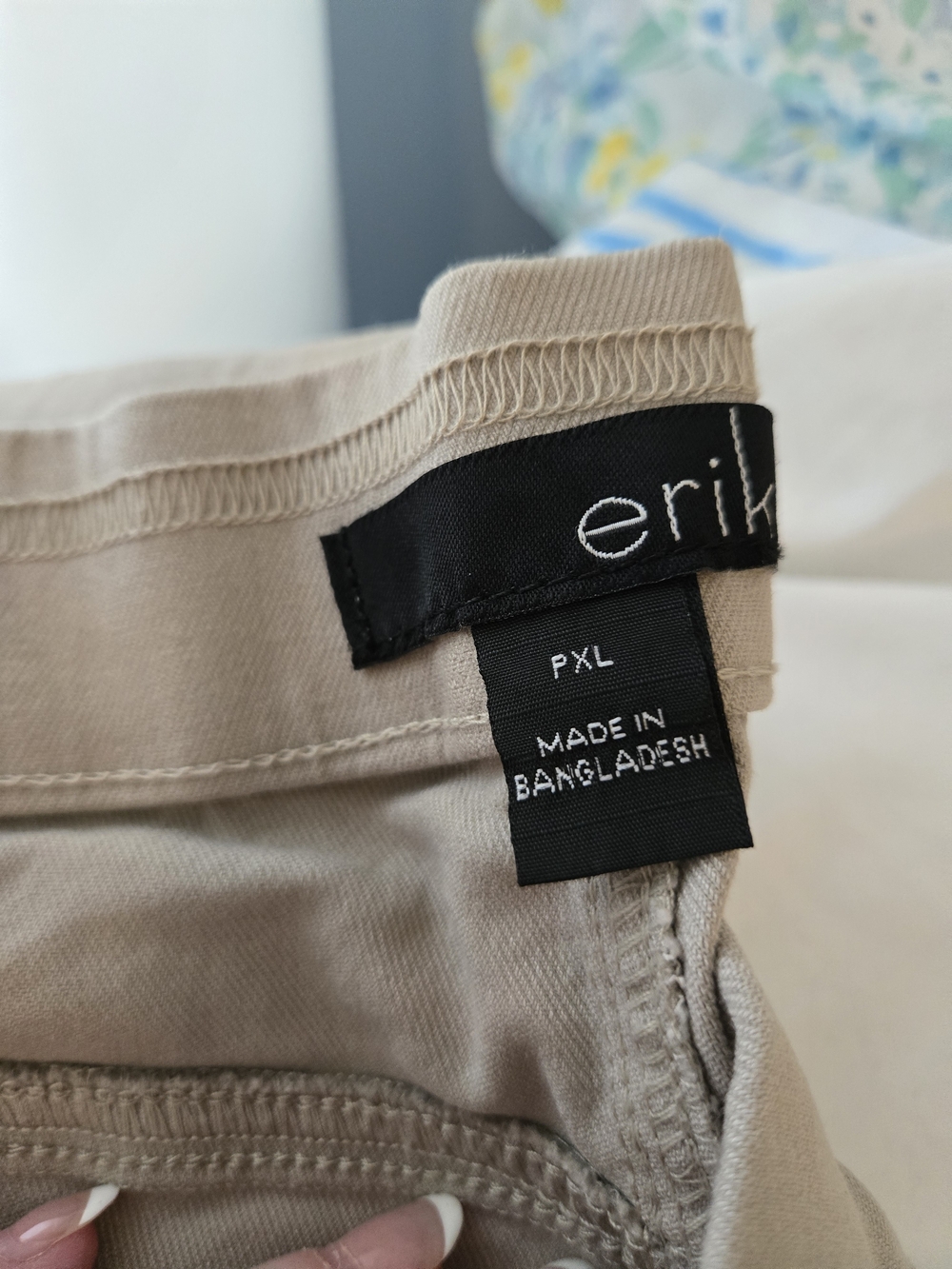 Erika Tan Men’s Chinos - Neutral Everyday Style